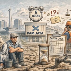 6 Bulan Menunggu Tanpa Kepastian, Warga Cengkareng Keluhkan Layanan PAM Jaya