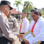 Ungkap 28 Kasus Curanmor, 7 Personel Polres Ketapang Digganjar Penghargaan