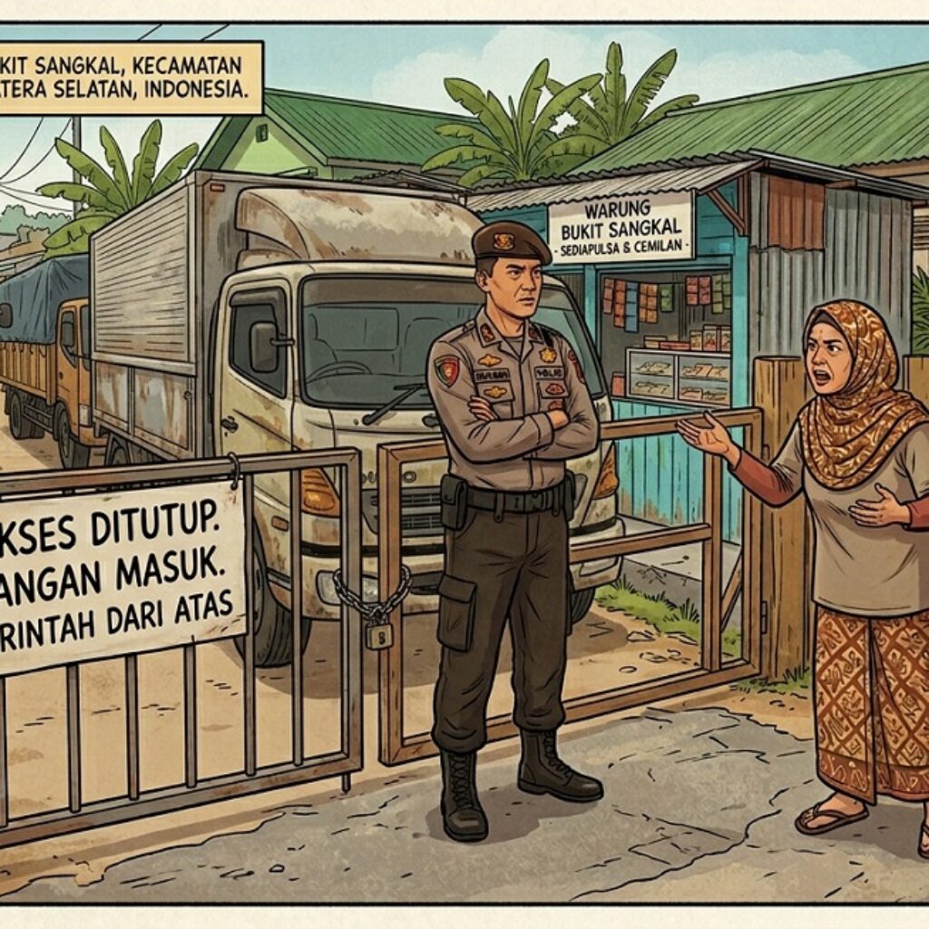 Akses Usaha Warga Palembang Diblokir Oknum Polisi, Propam Polri Didesak Turun Tangan