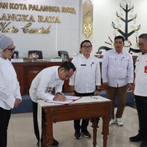 Serahkan Sertifikat Aset Pemda, BPN Palangka Raya Perkuat Legalitas dan Tata Kelola Pertanahan
