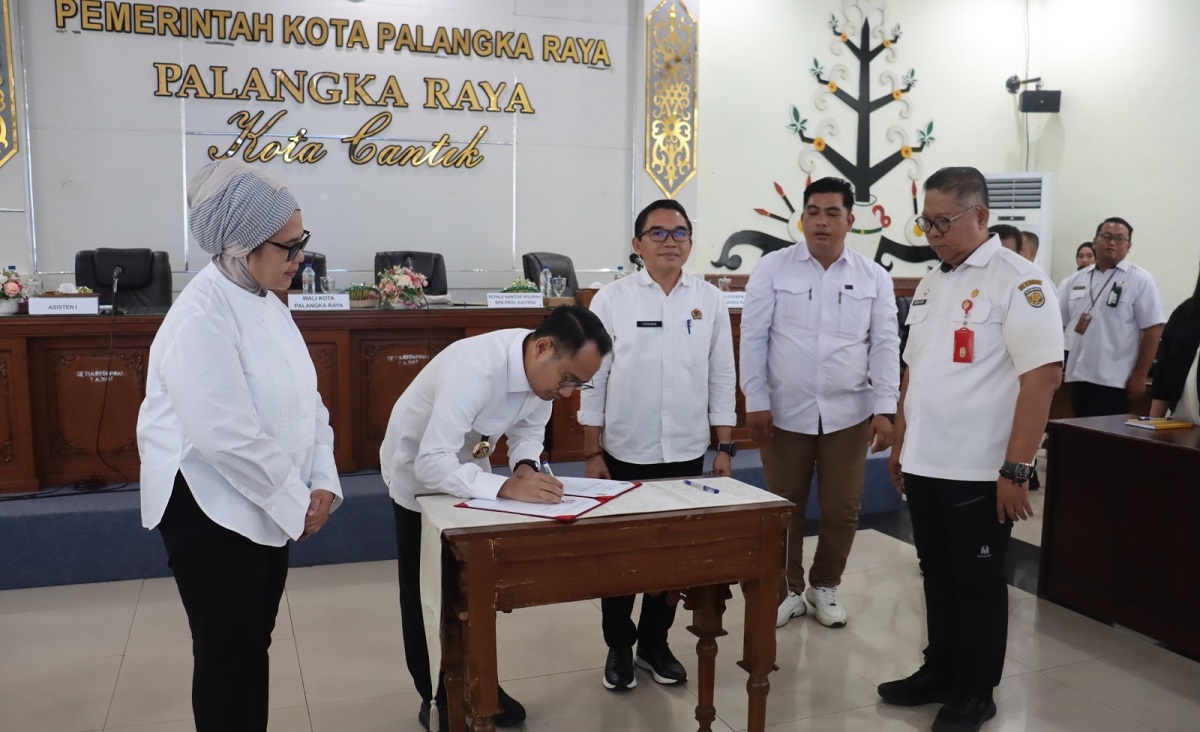 BPN Palangka Raya Perkuat Legalitas dan Tata Kelola Pertanahan