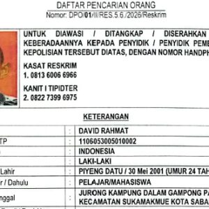 Tetapkan DPO Kasus Perusakan Hutan Lindung, Polres Sabang Buru Pemuda Asal Paya Seunara