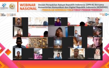 DPR RI Tegaskan Penguatan Komunikasi Publik dan SDM Unggul di Era Digital