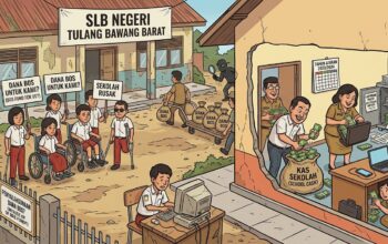 Dana BOS Rp766 Juta di SLB Negeri Tulang Bawang Barat Disorot