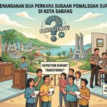 Dua Kasus Pemalsuan Surat di Sabang, Perbedaan Penanganan Mengundang Uji Konsistensi Hukum