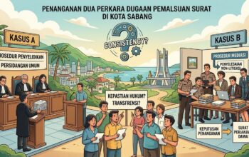 Dua Kasus Pemalsuan Surat di Sabang