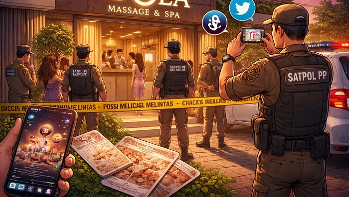 Dugaan Layanan Menyimpang di Pasar Minggu Disorot