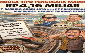 Dugaan Penipuan Alat Berat di Maros