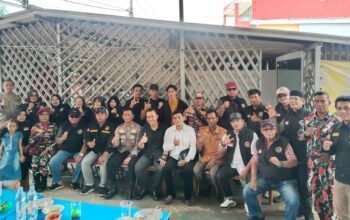 Forum Cakar Sriwijaya PAC Tangga Buntung Silaturahmi dengan Kapolsek Gandus