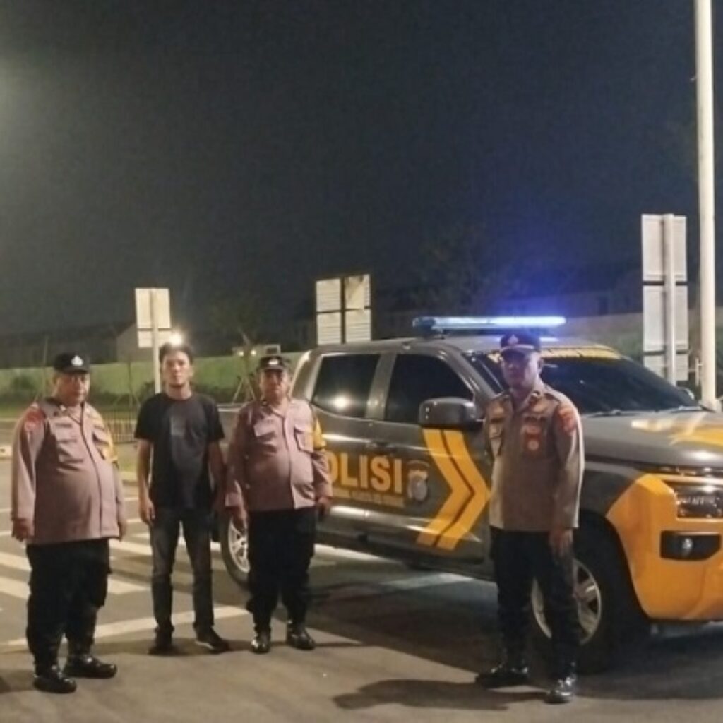 Gencarkan Patroli Blue Light, Polresta Deli Serdang Perkuat Keamanan Malam Hari