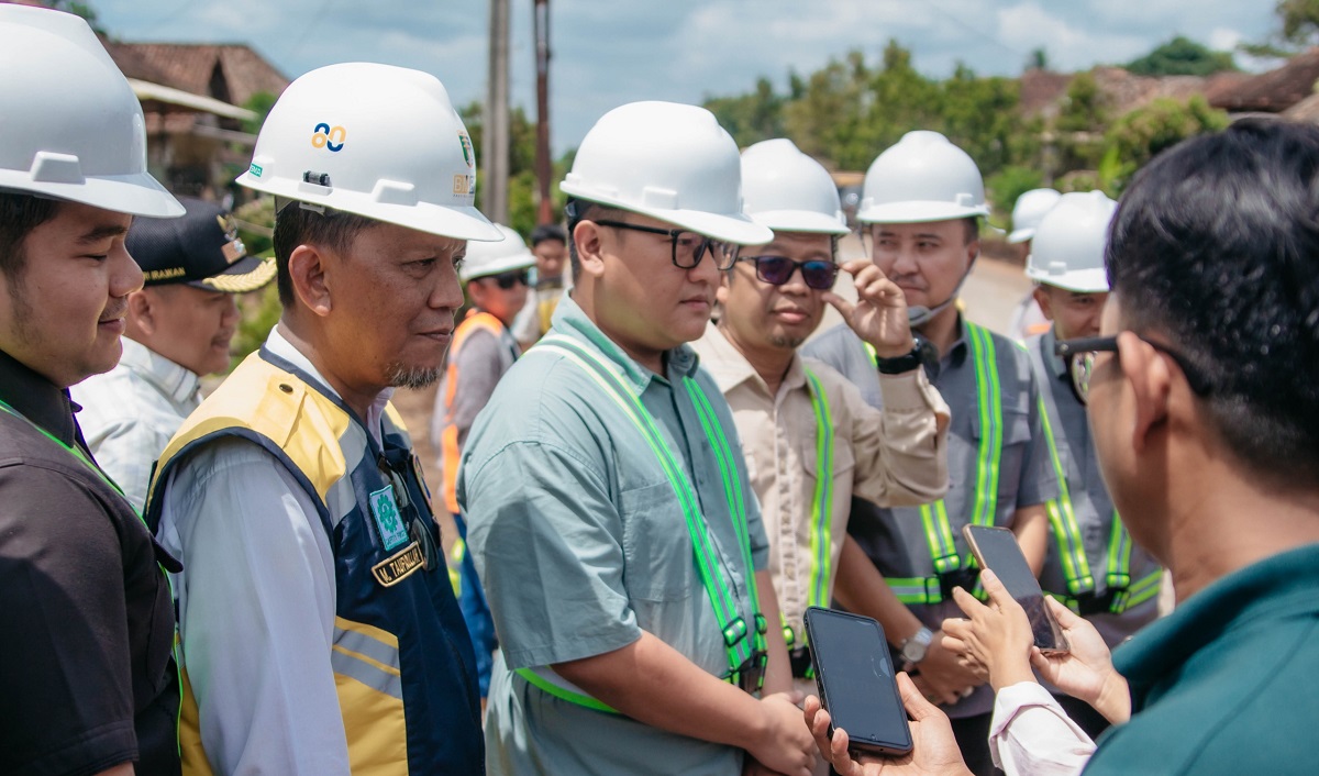 Groundbreaking Jalan Jabung–Labuhan Maringgai