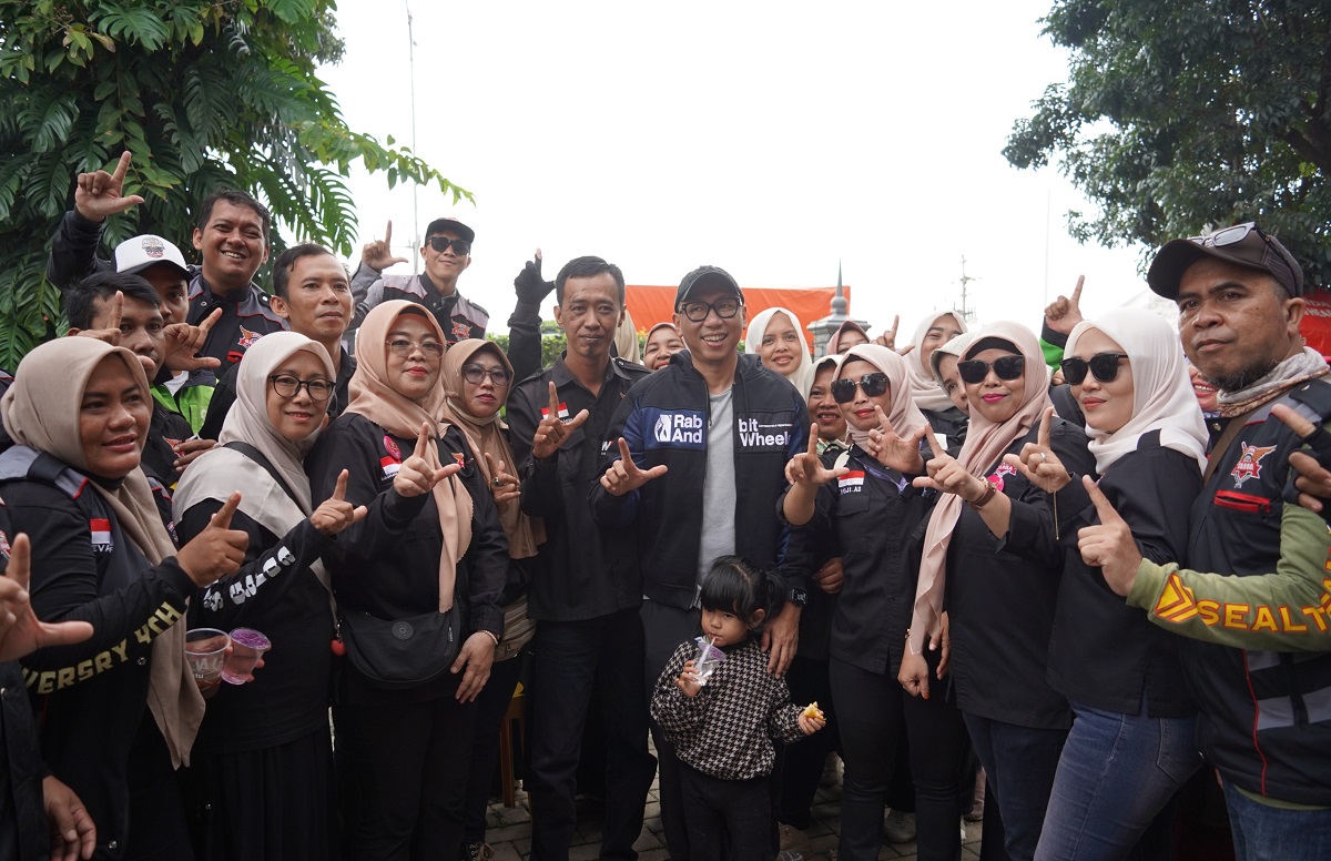 Hadiri Jabat Tangan Ride, Gubernur Rahmat Mirzani Djausal Ungkap Kunci Pertumbuhan Ekonomi Lampung 2025–2026