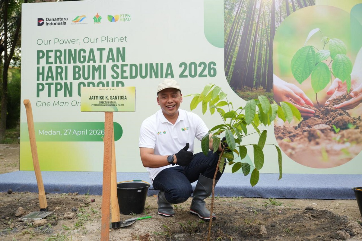 Hari Bumi 2026, PalmCo Target Tanam 50.000 Pohon dari Aceh hingga Kalimantan