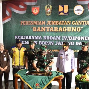Jembatan Gantung Bantaragung Pemalang Rampung Direhabilitasi, Akses Warga Pulih Pasca Banjir Bandang