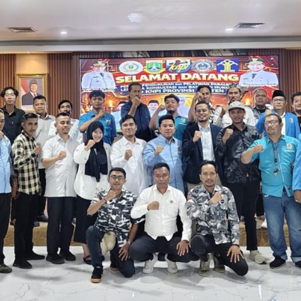 KNPI Banten Resmikan LKBH, Cetak Ratusan Pralegal Muda untuk Perkuat Akses Bantuan Hukum