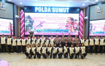 Kapolda Sumut Lepas Kontingen Kemala Run 2026 ke Bali, Tekankan Sportivitas dan Soliditas Polri