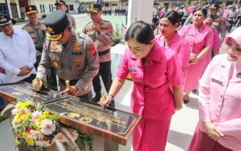 Kapolda Sumut Resmikan Perubahan Polres Tanah Karo Jadi Polres Karo