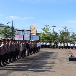 Pimpin Apel Pagi, Kapolres Ketapang AKBP Muhammad Harris Tekankan Disiplin