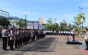 Pimpin Apel Pagi, Kapolres Ketapang AKBP Muhammad Harris Tekankan Disiplin