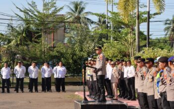 Kapolres Ketapang Tekankan Niat Tulus Mengabdi dan Disiplin