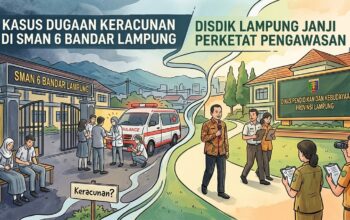 Kasus Dugaan Keracunan di SMAN 6 Bandar Lampung