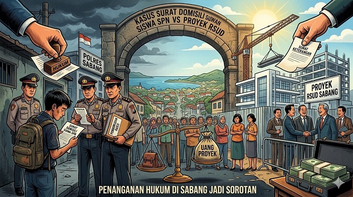 Kasus Surat Domisili Siswa SPN vs Dugaan Proyek RSUD