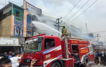 Kebakaran di Marelan