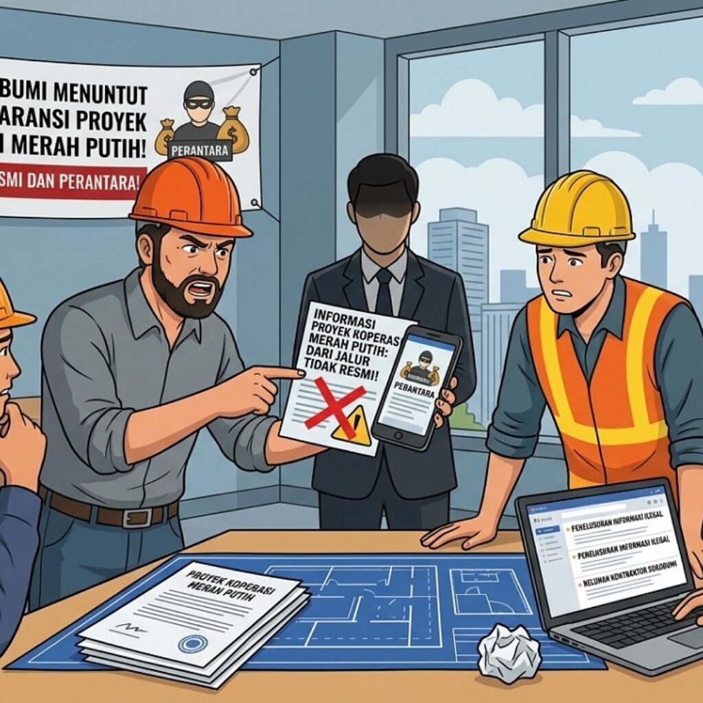 Kontraktor Sukabumi Keluhkan Proyek Koperasi Merah Putih, Jalur Perantara Dipertanyakan