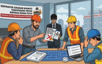 Kontraktor Sukabumi Keluhkan Proyek Koperasi Merah Putih, Jalur Perantara Dipertanyakan