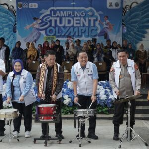 LSO 2026 Resmi Dibuka di Lampung, Ribuan Pelajar Tampil dari Drumband hingga E-Sport