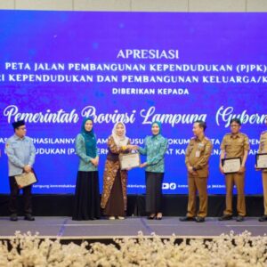 Lampung Raih Apresiasi Nasional PJPK 2025, Dorong Penguatan Pembangunan Keluarga dan SDM