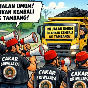 Langgar Kebijakan Gubernur Sumsel terkait Larangan Truk Batubara, Forum Cakar Sriwijaya Siap Turun Lapangan