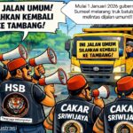 Larangan Truk Batubara Masih Dilanggar, Forum Cakar Sriwijaya dan Harimau Sumatera Bersatu Siap Turun Lapangan Awasi Ruas Jalan Palembang