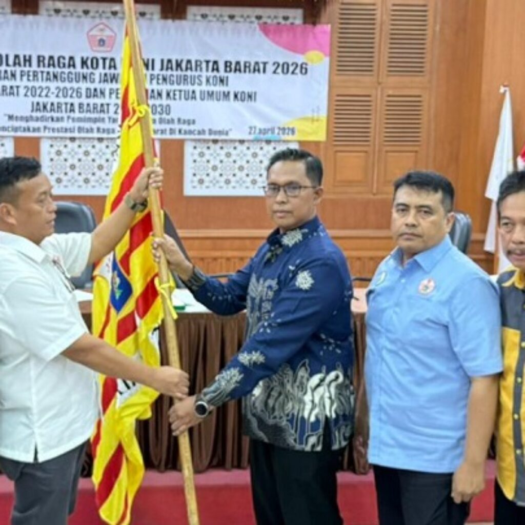 Musorkot KONI Jakbar 2026: Unggul Telak, Agus Ramdani Resmi Jadi Ketua Periode 2026–2030