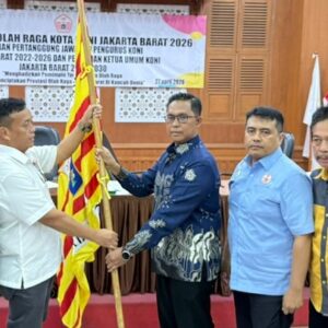 Musorkot KONI Jakbar 2026: Unggul Telak, Agus Ramdani Resmi Jadi Ketua Periode 2026–2030