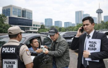 Parkir Liar Dekat Kantor Wali Kota Jakbar Disorot