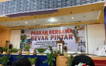 Paskah Bersama Bevak Pintar Pererat Kebersamaan di Merauke