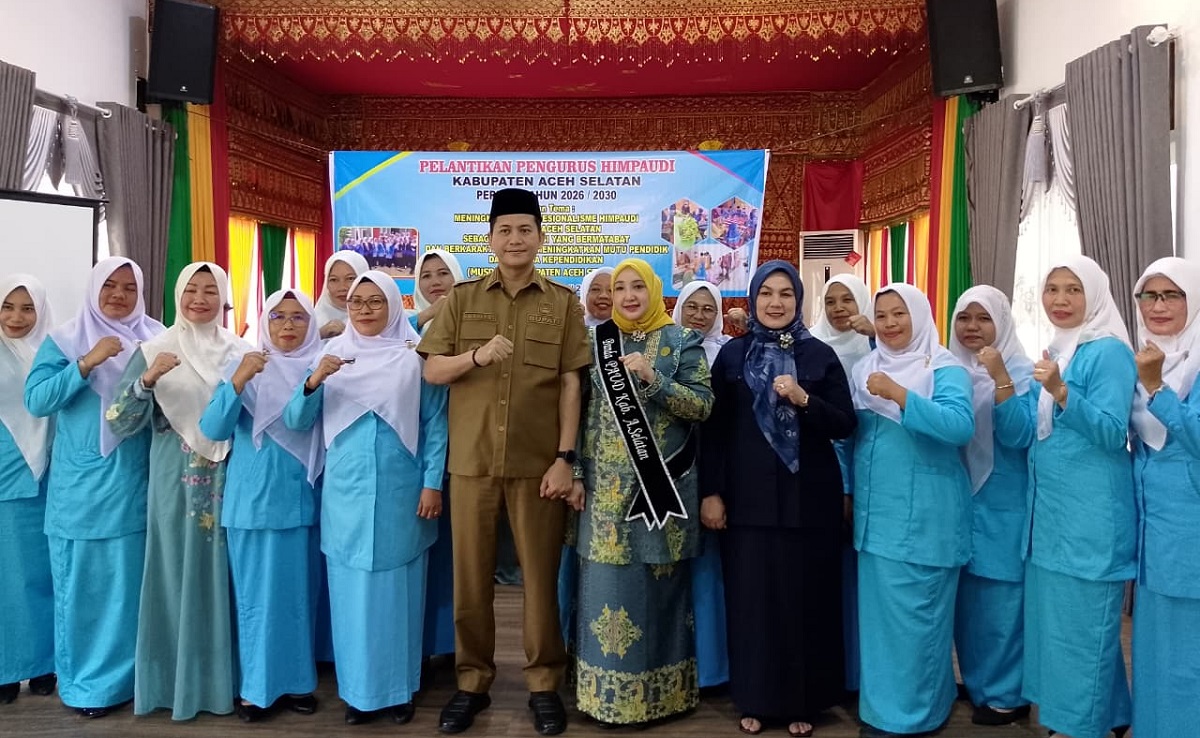 Pelantikan HIMPAUDI Aceh Selatan 2026–2030