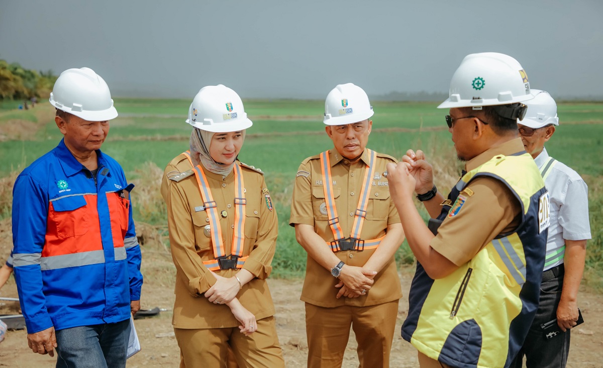Pemprov Lampung Mulai Dibangun Jalan Gedong Aji–Umbul Mesir