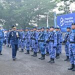 HUT ke-80 TNI AU, Personel Lanud Husein Sastranegara Ikuti Upacara, Kasau Tekankan Profesionalisme dan Kekuatan Udara