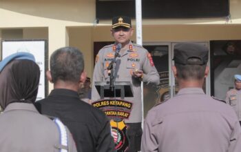 Pimpin Apel Pagi, Kapolres Ketapang Ingatkan Waskat
