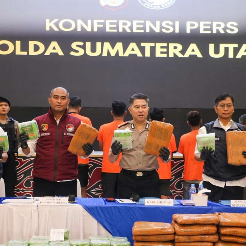 Ungkap Kasus Besar Narkoba, Polda Sulut Klaim Selamatkan 813 Ribu Jiwa
