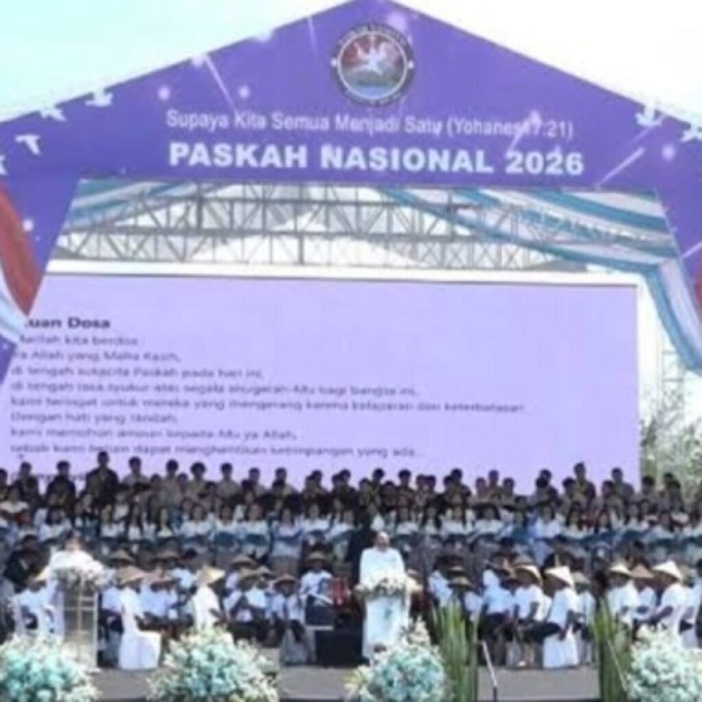 Dihadiri 70 Ribu Umat, Polda Sulut Sukses Amankan Perayaan Paskah Nasional 2026 di Manado