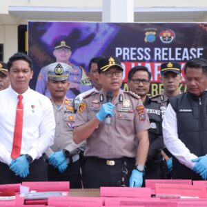 100 Hari Kerja 2026, Polres Karo Ungkap Puluhan Kasus dan 61 Tersangka Narkoba
