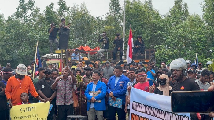 Polres Merauke Amankan Aksi HNSI