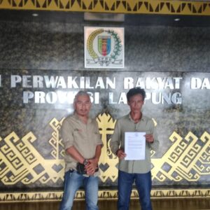 Proyek Irigasi Tersier Inpres 2025 di Lampung Tengah Dikeluhkan, JMI Laporkan ke DPRD Provinsi