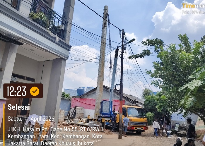 Proyek Telekomunikasi Roboh