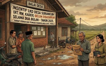 RTRW dan Kader Desa Surianeun Keluhkan Insentif Tertunda