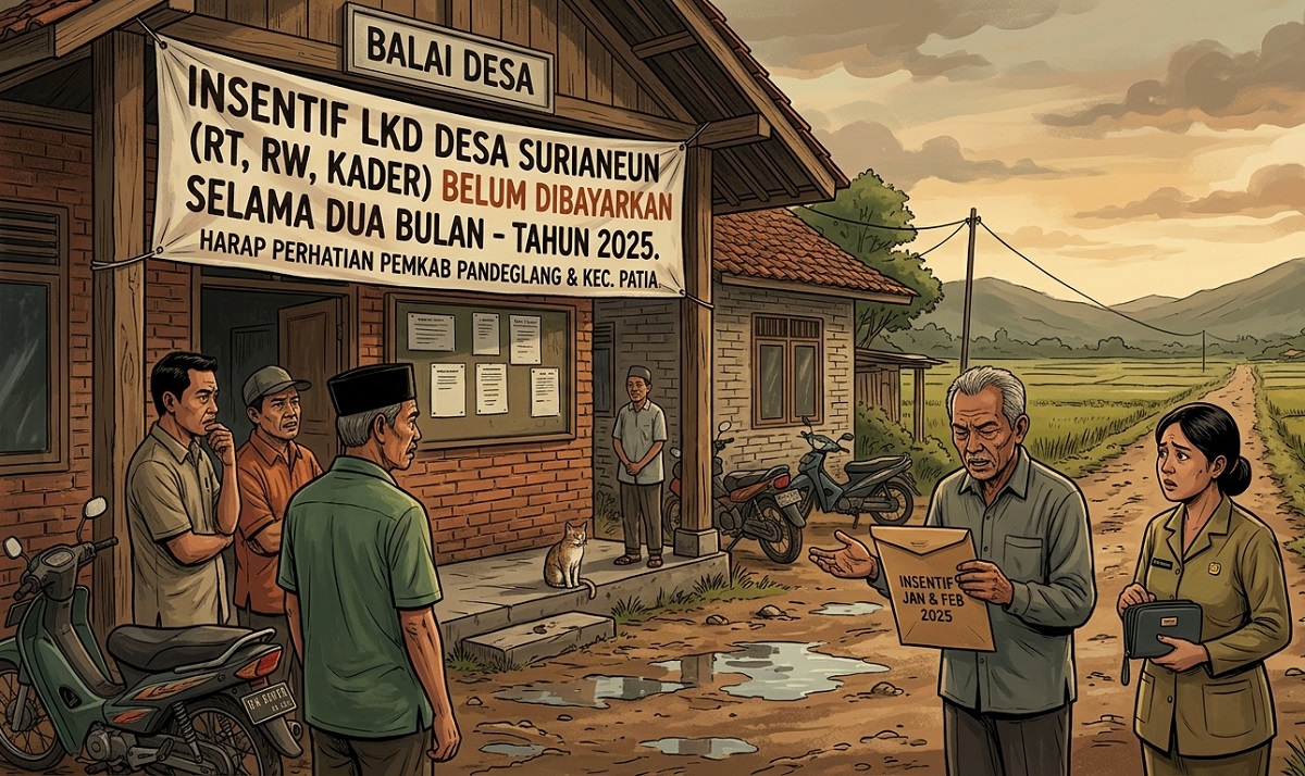 RTRW dan Kader Desa Surianeun Keluhkan Insentif Tertunda