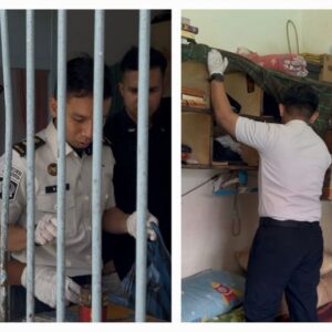 Razia Kamar Hunian Rutan Sabang, Petugas Temukan Barang Terlarang Nihil Narkoba Nihil